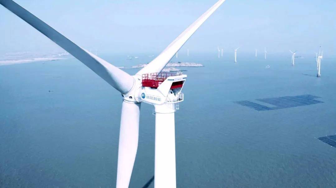 國家電投800兆瓦海上風電項目全容量并網發電
